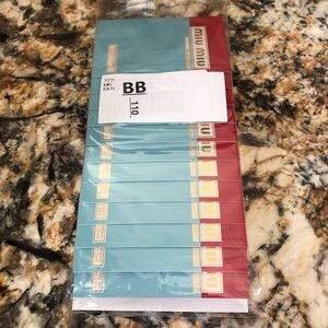 12pcs Miu Miu Sample Vial Spray Card Sleeve Set